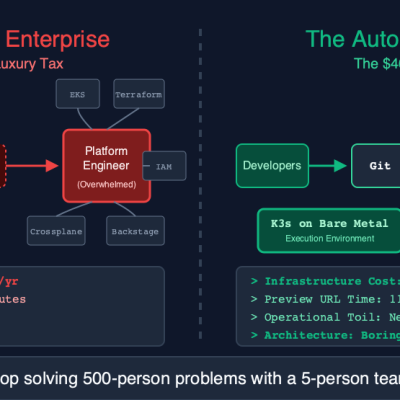 Agency Build Farm stack: GitLab CI, ArgoCD, K3s on Bare Metal - the $40/mo IDP